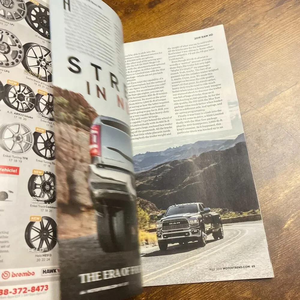 MOTOR TREND MAGAZINE-------MAY 2019